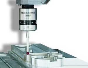 Advanced 3D touch probe for precise measurements and quality control.