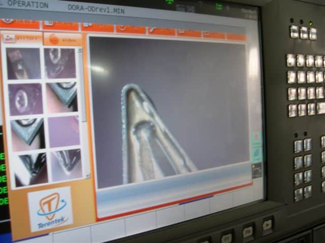 High-resolution microscopic view with detailed close-up of an object.