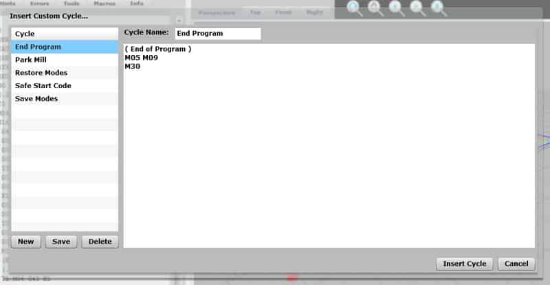 A computer program window with a dropdown menu, light gray background, text box, and toolbar buttons.