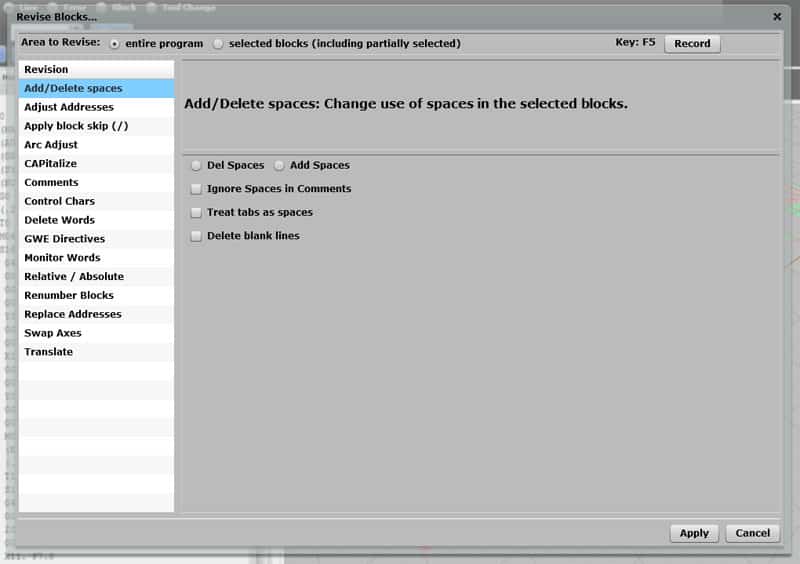 CNCCookbook.com revisions list screenshot.