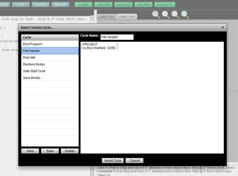 Computer program screenshot with options and text box.
