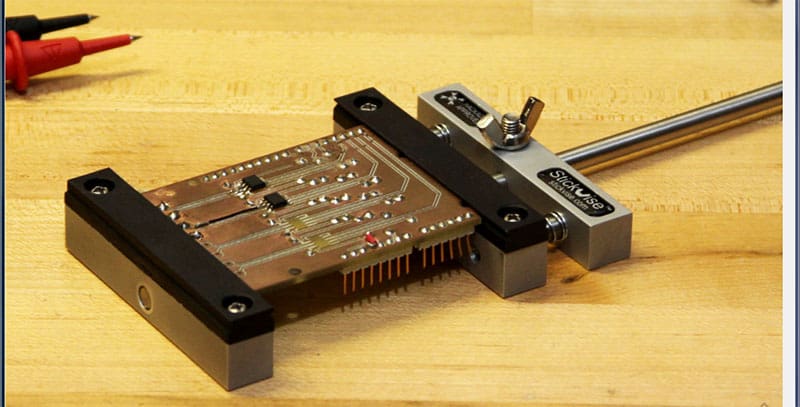StickVise tool with its components and features.