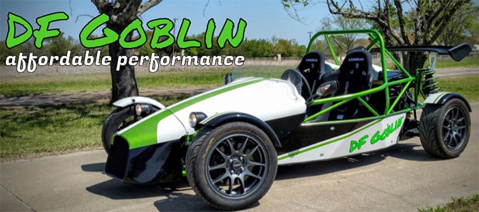 DF Goblin CNC machine in a machining or metal fabrication setting.