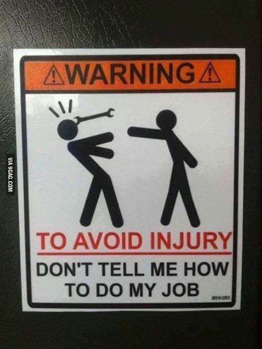 Stick figure with wrench on orange background.