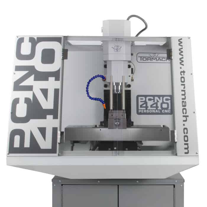 Tormach PCNC 440 Personal CNC Machine, compact precision machining equipment with high-speed spindle and user-friendly interface.