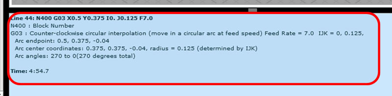 A computer-aided design (CAD) software tool screenshot with arc hinting feature interface.