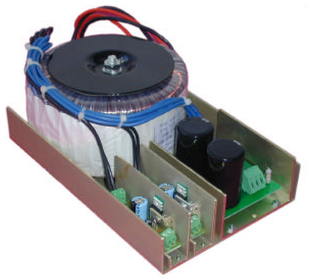 Blue and red wires wrapped around a cylindrical electrical component on a white background.