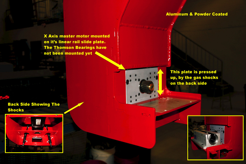 DynaMax 2 rail system linear slider plate components and features.
