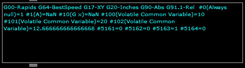 Computer screen with code in monospaced font, likely C++/Java/Python programming code.