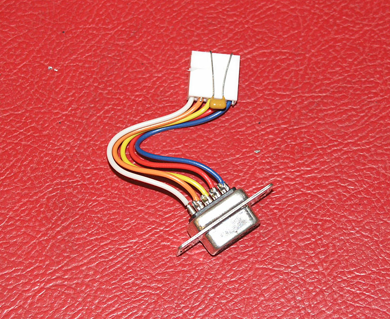 Colorful wire bundle with assorted insulated wires.