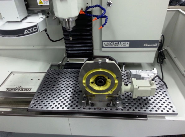 Tormach 8mm T-Slot fixture plate for machining and metal fabrication.