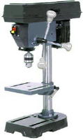 Drill press, a machine tool used for precise drilling.
