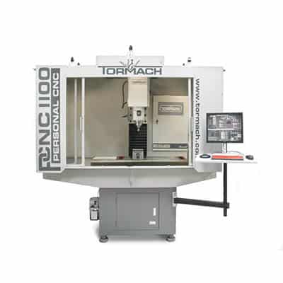 White CNC machine with "CNC 1100" label.