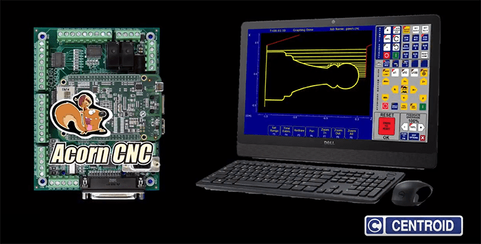 Black background with a circuit board, laptop, and partially visible monitor.