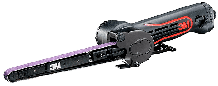 A 3M belt sander against a white background.
