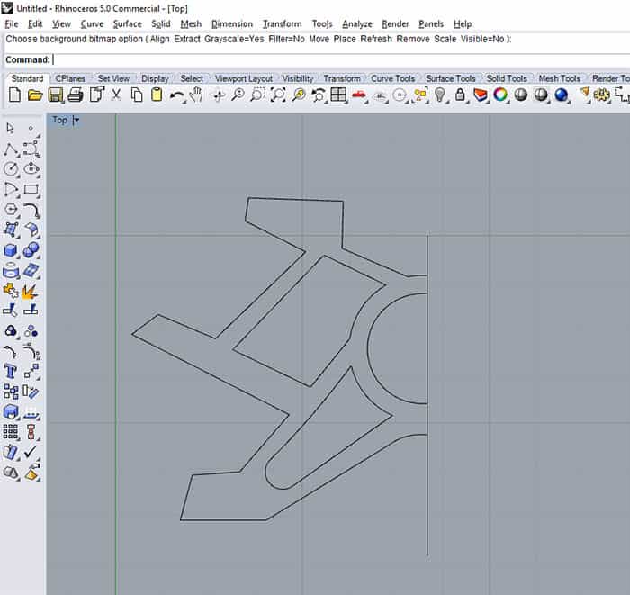 Rhinoceros 5.0 computer software interface screenshot