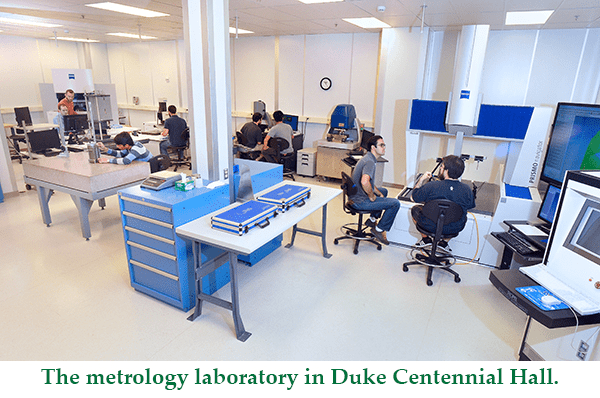 Metrology Laboratory with CMMs and other precision measurement equipment.