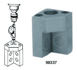 Micrometer measuring a cylindrical object.