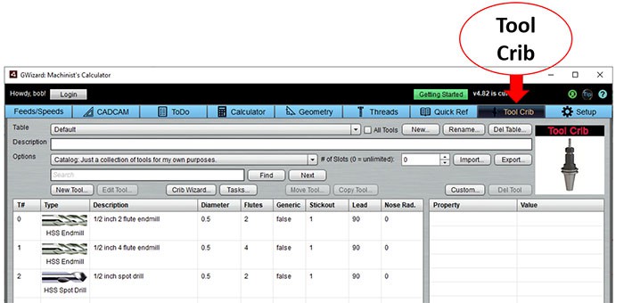 Comprehensive Tool Crib resource for machining, machine shops, metal fabrication, metrology, CNC machines, and software.