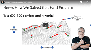 A screenshot of an article on CNCCookbook.com about solving machining or metal fabrication problems.