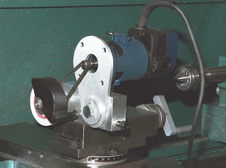 A router grinder, a versatile tool used for shaping and smoothing surfaces.