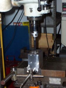 Widget boring bar with shank.