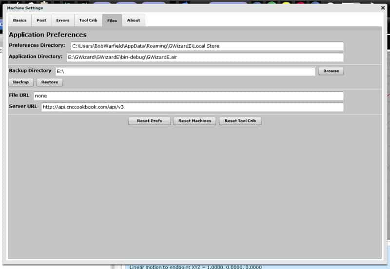 Tabbed interface for managing digital files.