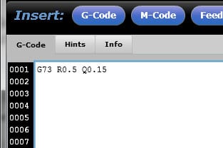 Code snippet screenshot with title G73 In Da House.
