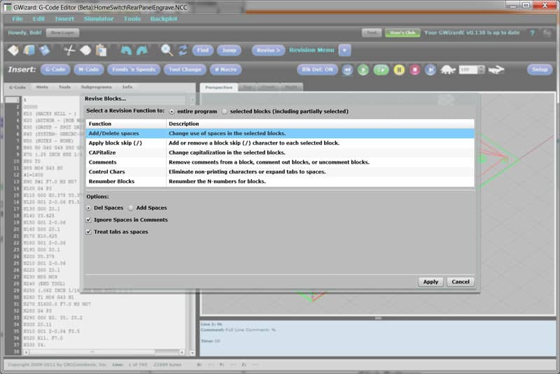 A computer program screenshot with multiple windows displaying code editors and a database list.