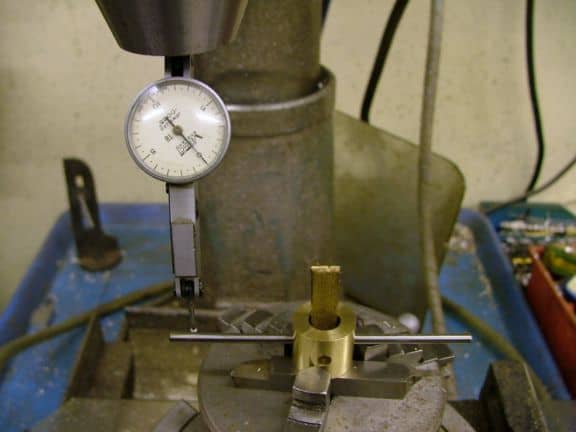 Precision measuring tool - dial indicator.