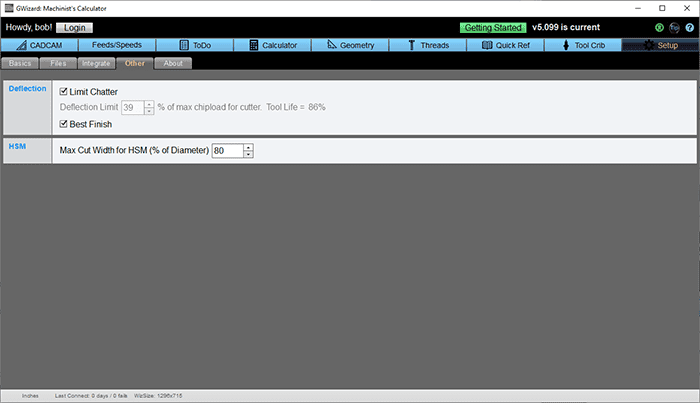 Gray background with white text boxes and top navigation menu featuring links to CNC Cookbook, Machining, Machine Shops, Metrology, CNC Machines, Software.