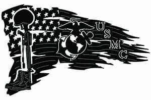 USMC American Flag
