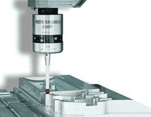 Renshaw OMP micrometer with precise measurements.
