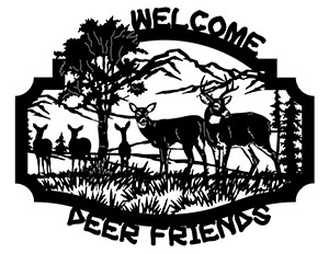 Welcome Deer Friends