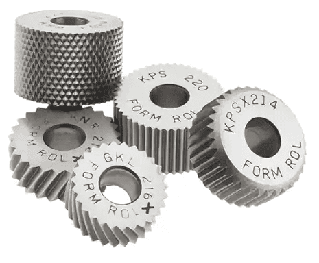 Precision gear parts with unique features.