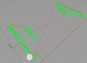 Gray background, light grid, green 3D chart.