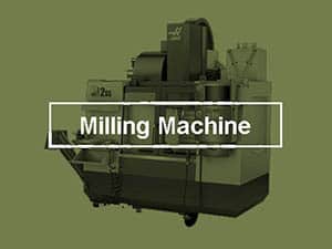 A photograph of an industrial milling machine.