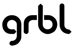 Stylized text "grbl" in black sans-serif font with rounded edges on white background.