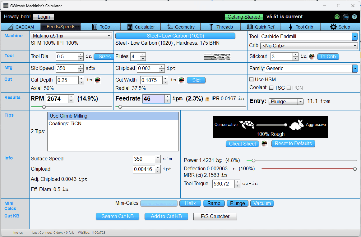 Machining tool with multiple blades for cutting various metals including steel.